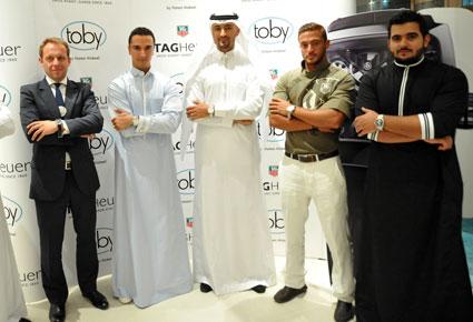 TAG Heuer تضفي لمساتها السويسرية على أحدث مجموعات المصمم السعودي حاتم العقيل " The Blue Line "